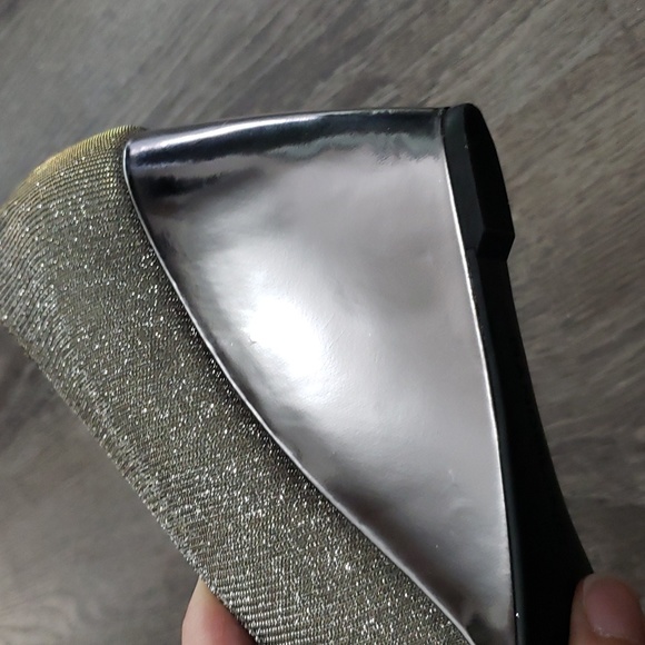 Bandolino Silver Metallic Tufflove Sz 9.5 - Picture 13 of 14